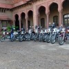 The iconic St. Johns Degree College Agra meets the Royal Enfield Riders.