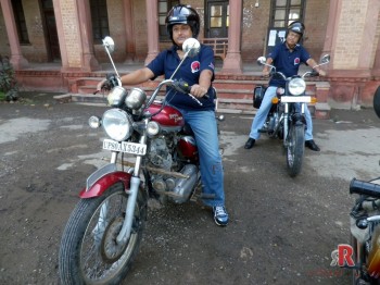 Mr. S.P Singh and Mr. Khandelwal ready to rule the roads. 