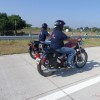 Mr. Khandelwal and Mr. S.P. Singh during the Express Way Ride.