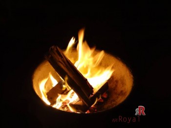 The bonfire in Agra by Royal Riders