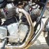Norcroft Royal Enfield V-twin original engine closeup