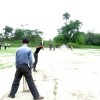 The cricket match organized for Blind Students..
