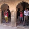 Chinese tourists taking our snaps at Abhaneri - Chand Baoli.
