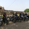 weRoyal Riders in front of Harshat Mata Temple at Abhaneri Village- Rajasthan
