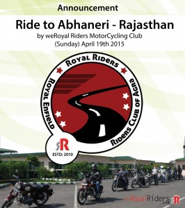 Ride to Abhaneri - Rajasthan