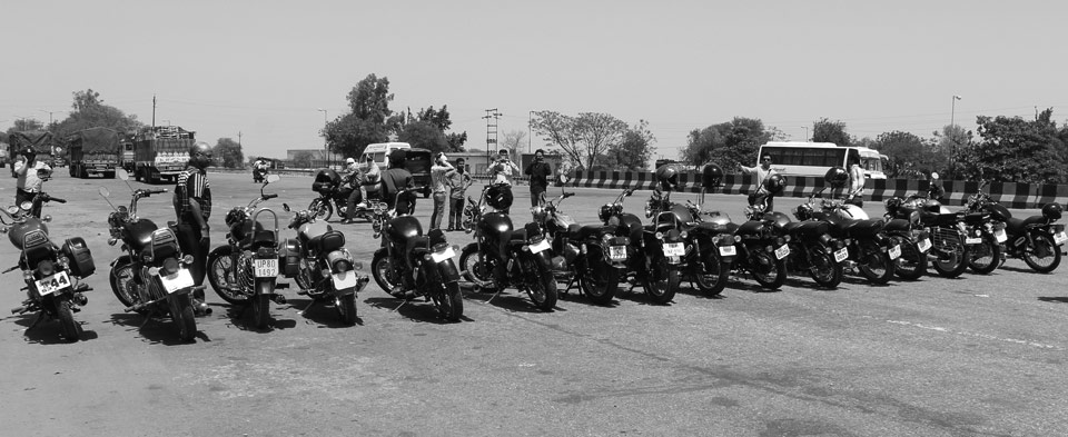 One ride by Royal rider group April 2013