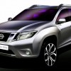 NIssan Terrano front portion sketch