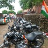 While in parking Royal Enfield bikes waiting for Riders.