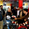 Mr. Singh being congratulated by Shambhavi Automotive Enginers, Agra