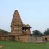 An impressive temple at Bhangarh