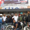 Royal Riders posing with new white Royal Enfield of Mr. Mahesh from Alwar.