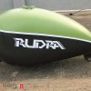 The fuel bigger 21 ltr fuel tank of Rudra