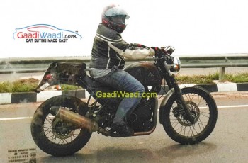 Royal Enfield Himalayan being tested- codenamed A2 ?