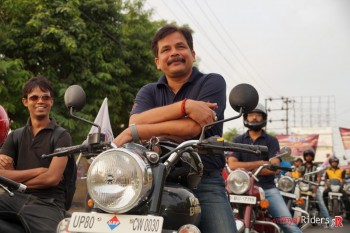 Vikram Shukla, a Rider at weRoyalRiders at the event.